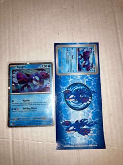 Kyogre Pokémon Card 034/132 Holo