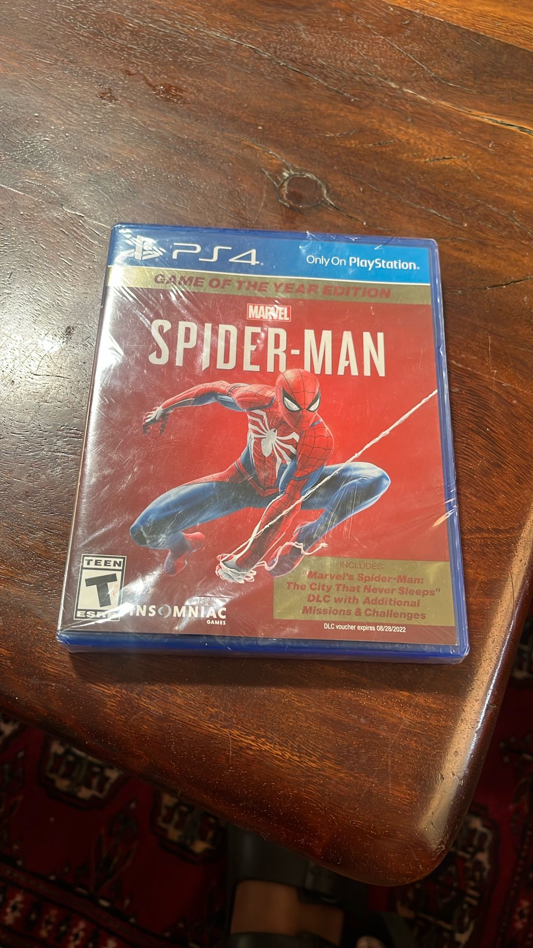 Spider man PS4