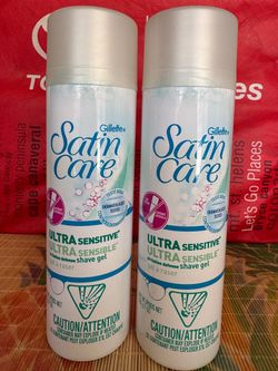 Gillette satin care shave gel - ultra sensitive