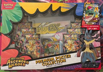 Ascended Heroes Poster Collection and Feraligator ex box