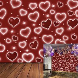 Hearts Backdrop 