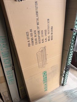 29” Metal Arm Futon Frame