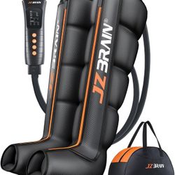 JZBRAIN Full Leg Compression For Athletes, Muscle Relaxation, Circulation- Large