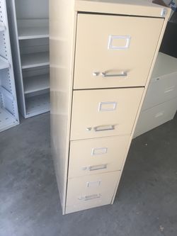 Filing cabinet.