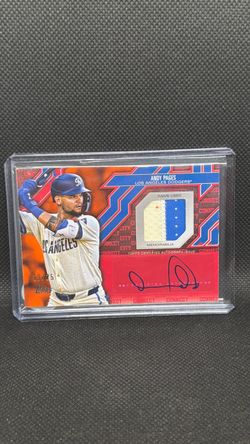 Topps 2025 Series 2 City Connect Swatch Auto Relic Andy Pages Dodgers /25