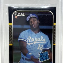 BO JACKSON RATED ROOKIE 1987 Donruss #35 BGS 7