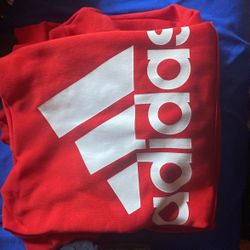 Red Adidas Sweater