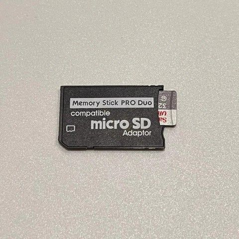30gb Sony PSP Memory Stick Memory Card (Micro SD + Pro Duo Adapter) 28 games In