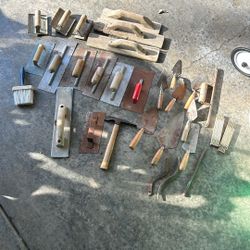 Concrete Tool Lot Marshalltown Bronze Goldblatts LQQK