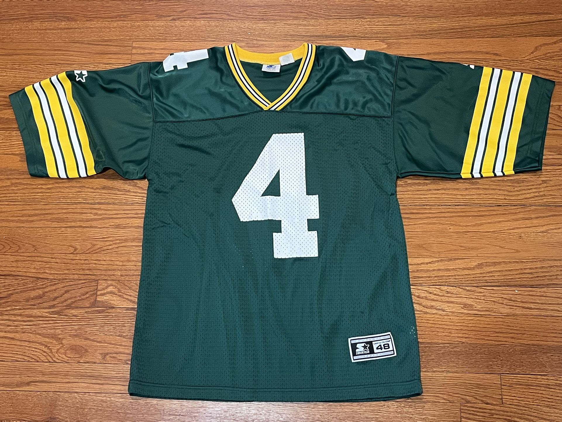Brett Favre Green Bay Packers NFL Football Jersey Starter Size 48 Vintage