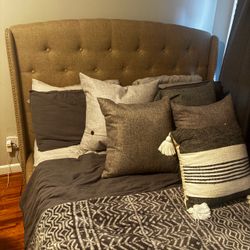 Queen bed frame