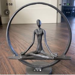 Yoga Meditation Statue