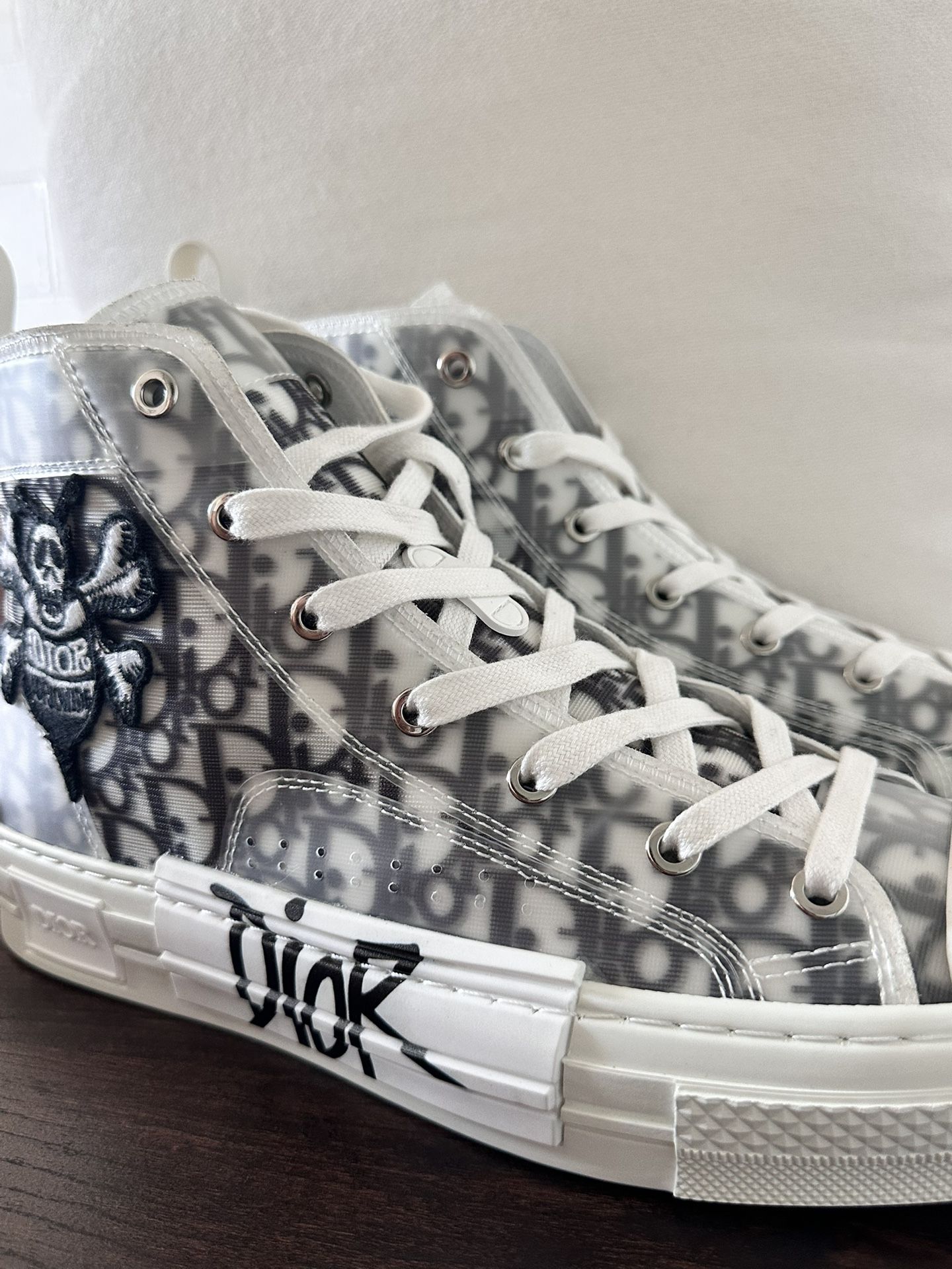 Dior B23 High 'Dior Oblique Shawn Bee Embroidery Patch'