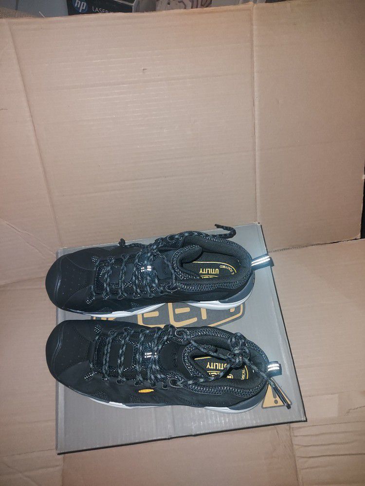 Keen San Antonio Mid Aluminum Toe Men's Boots Shoes 1018647D Size 11.5