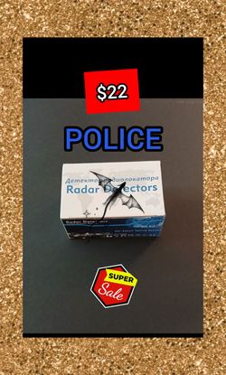 Police Radar Detector Car Speed System