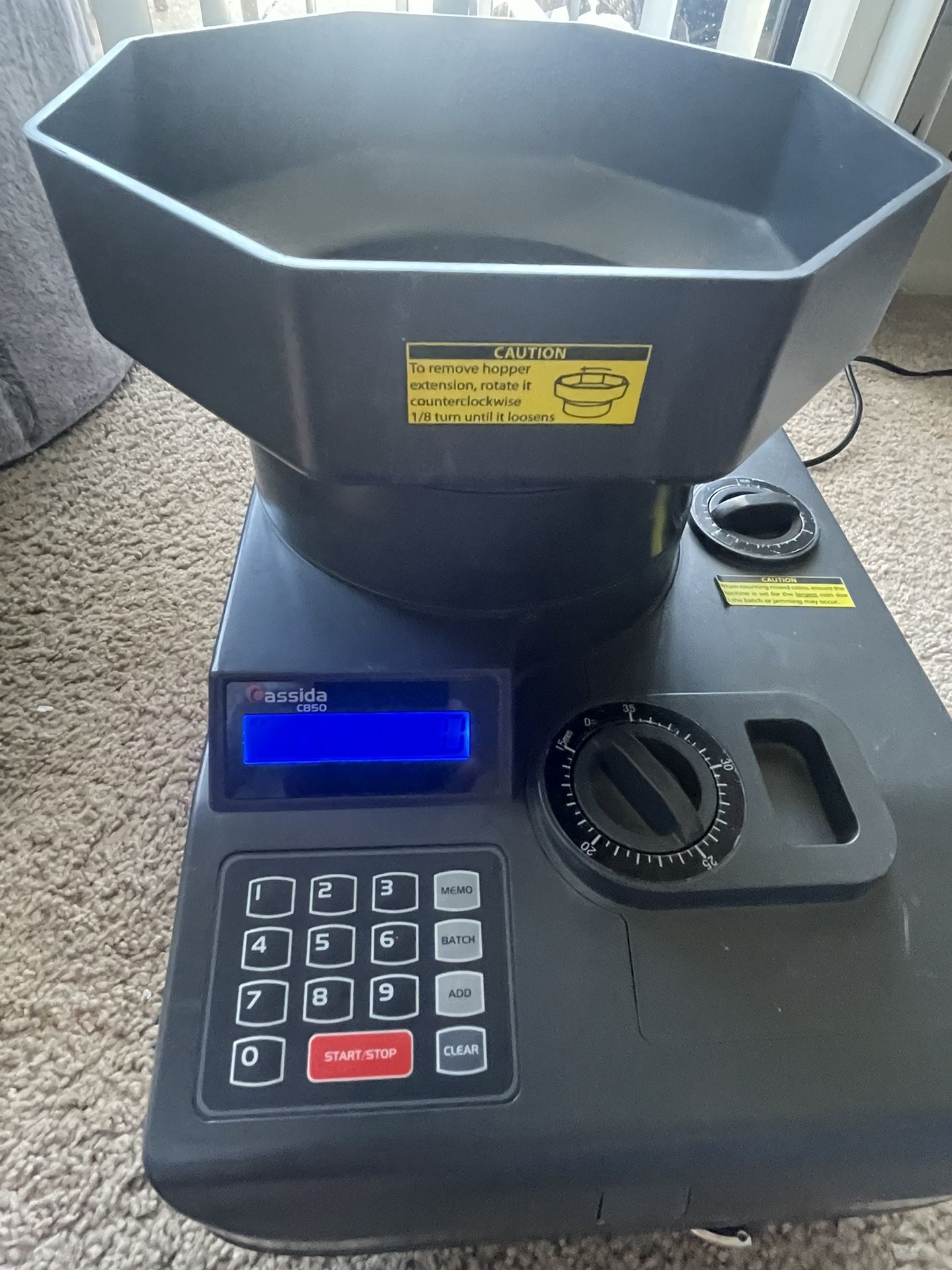 Assida C850 Heavy Duty Coin Counting Machine for Sale in Phoenix, AZ -  OfferUp