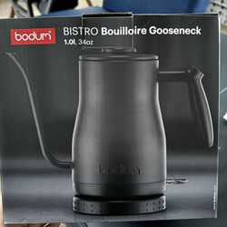Bodum Bistro Gooseneck kettle Electric
