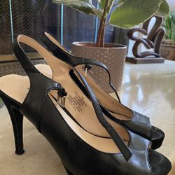 Nine West Black Heels(Used-Size 7) Need New Heel Cap