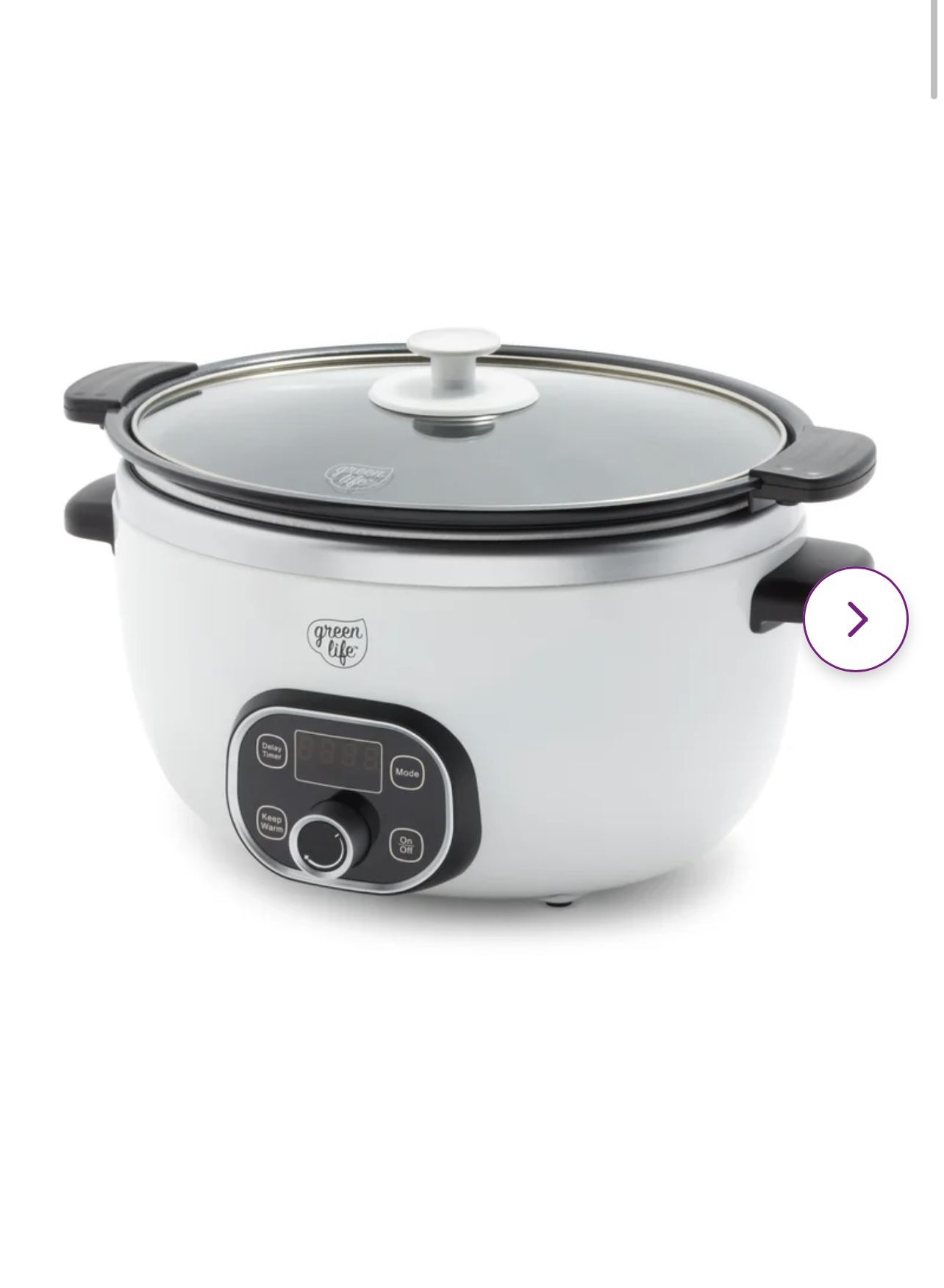 GreenLife Electrics Slow Cooker CC004774 for Sale in Monterey Park