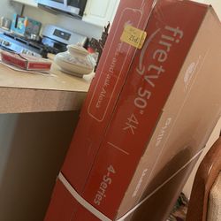 Still In box 50 inch Amazon Fire TV 4 Series 