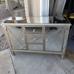 Mirrored Dresser