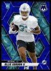 2025 Panini Mosaic Blue Scope Ollie Gordon II #310 RC Miami Dolphins