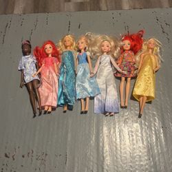 Barbie Dolls All 7 For $20.00