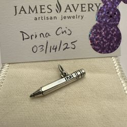 James Avery Pencil Charm Like New 
