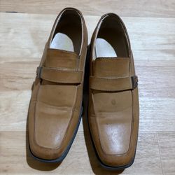 Perry Ellis Brown Dress Shoes
