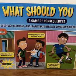 “What should you do?” board game