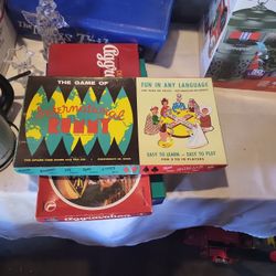 Vintage, The game of international Rumy,1959