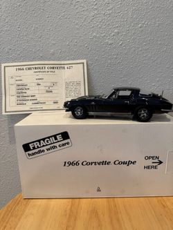 Danbury Mint 1966 Corvette 427 Coupe