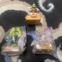 Space Jam Old School Toys Lola Bunny Monster Martian McDonald Toy