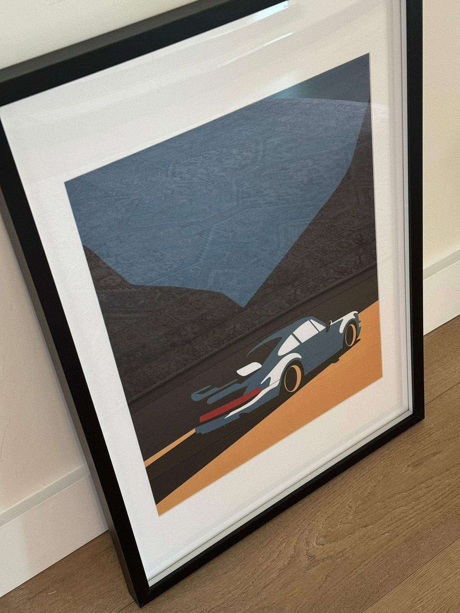 Canvas Porsche Frame