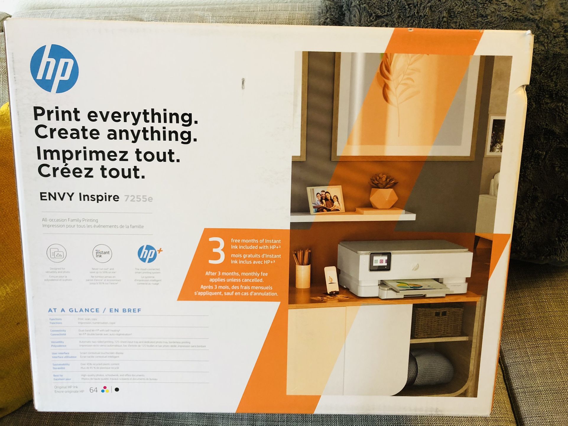 NEW HP Envy Inspire Printer 7255e (Unopened, Unused)