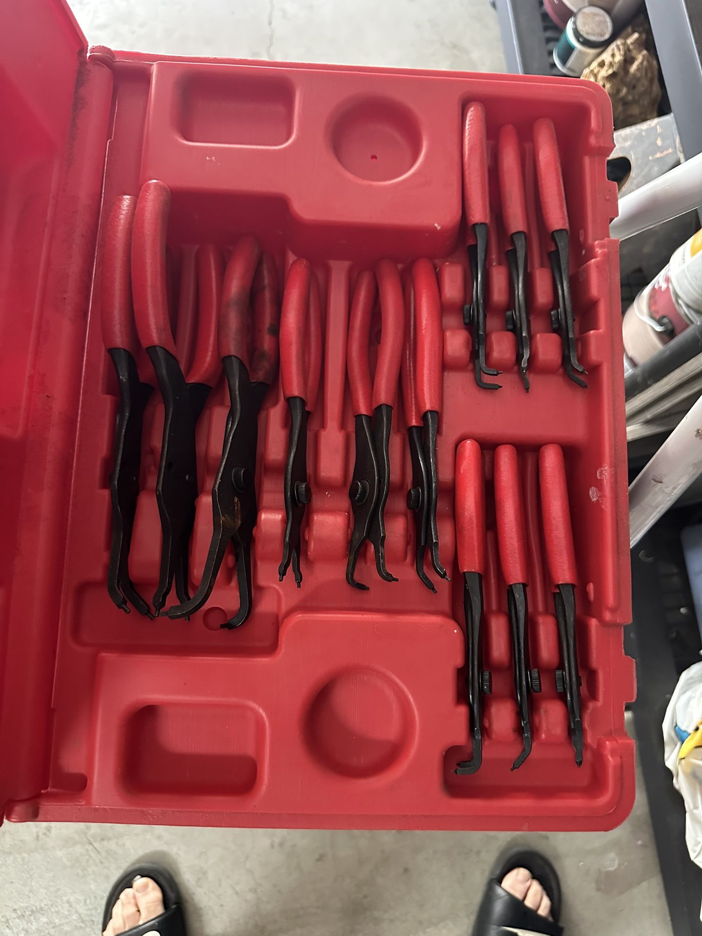 Snap On Ring Plyers SRPC 112 Tool Set
