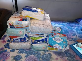 Diaper Size 3 And Medium 