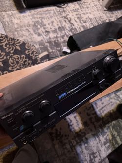 Technics SA-AX530 AV Control Stereo Receiver DVD/Multi Channel Black No Remote