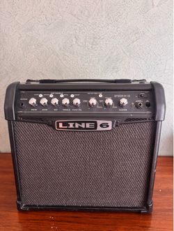 Line 6 Spider IV 15 Guitar Amplifier Amp w/ Cables – Tested Working