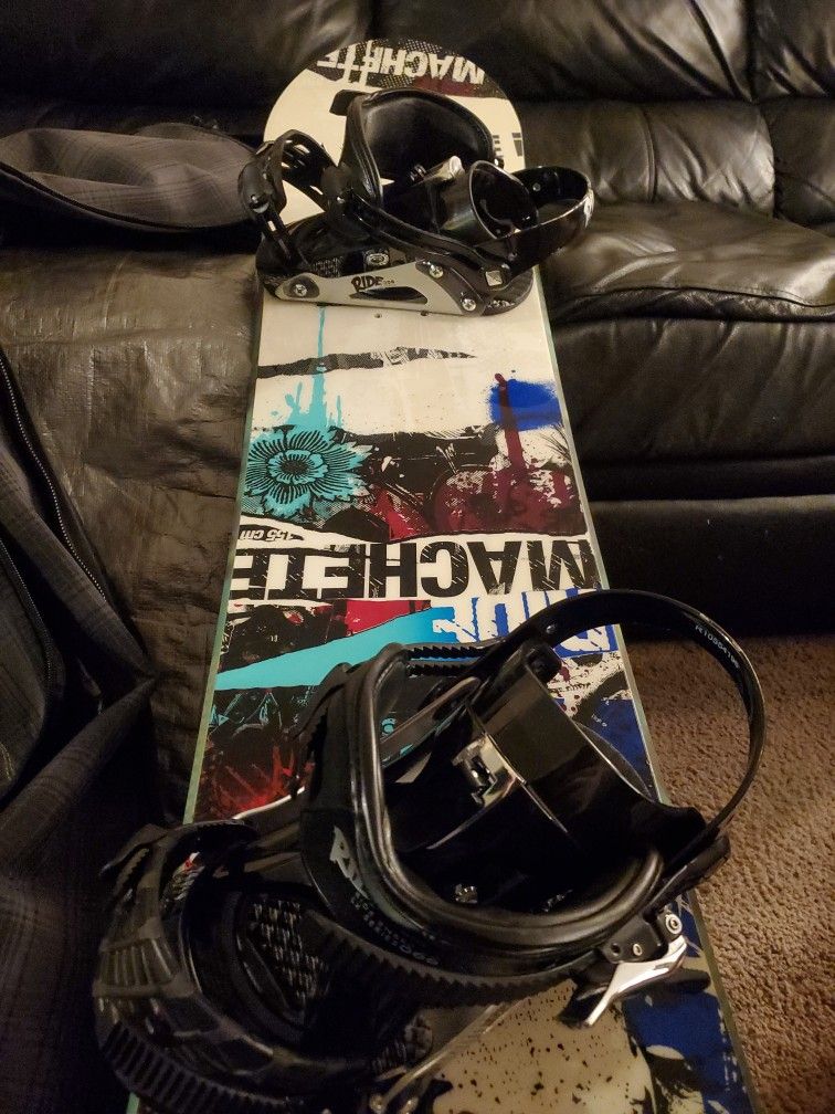 Ride Machete Snowboard Set Up $650