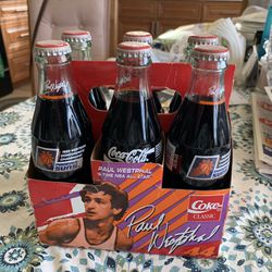 Vintage Phoenix Suns Paul Westphal Coca Cola Bottles 