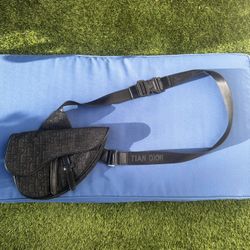 Dior Black Saddle Bag For Men & Women
