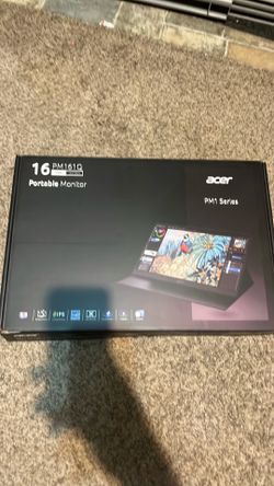 Acer Pm1 series 16 inch portable monitor