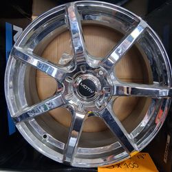 Used 17" 5x100 toyota corolla chrome wheels