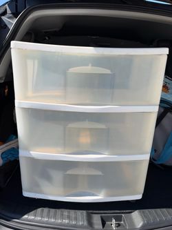 Free 3 Drawer Cabinet with wheels