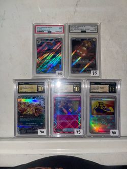 Pokemon Graded Slabs