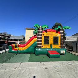 Double Lane Inflatable Slip N Slide 