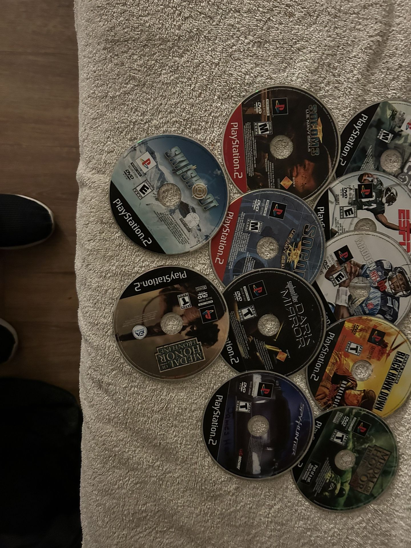Playstation 2 Lot Of Game Discs