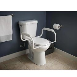 Delta
9 in. Toilet Safety Rail Support Arms in White