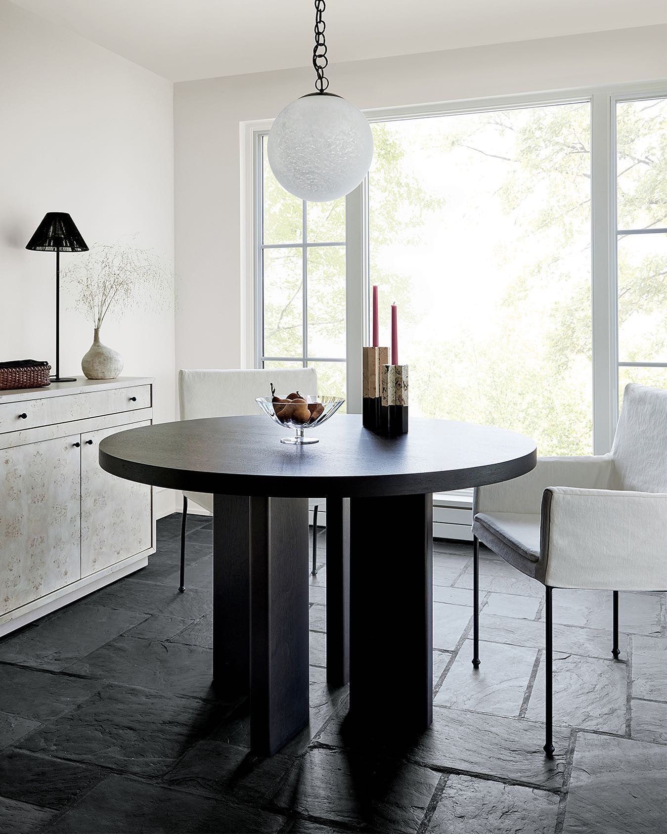  CB2 Wood Dining Table 